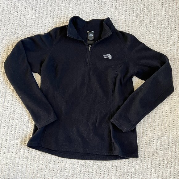 North Face 1/4 Zip Fleece Jacket - Picture 1 of 3